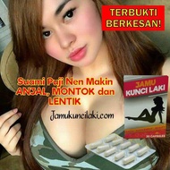 Original Jamu Kunci Laki (30 biji) Montok + Lentik + ketat + nikmat