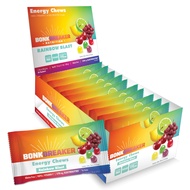 Bonkbreaker Energy Chew Rainbow Blast 1 Box (10 Packs) Energy Gummies Energy Supplement Action Diet 