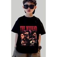 🔥HOT เด็ก 2024 The Weeknd เสื้อยืดวินเทจ