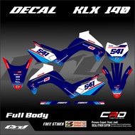 Decal kawasaki klx 140 decal klx 140 decal kawasaki klx