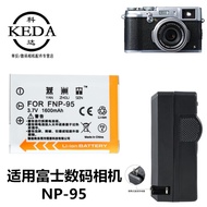 NP-95 Battery Suitable for Fuji X30 X70 F31FD F30 XS1 3D Digital Camera Battery+Charger