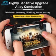 OPENMALL 1 Pair FOR D9 PUBG Mobile Trigger Shot Physical Buttons Adjustable Clip-on Game Controller 