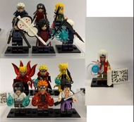 $60全走 14隻 !!!! 火影忍者 Naruto 火影 積木人 積木 鳴人 佐助 宇智波鼬 宇智波 初代火影 鼬 暗部 自來也 我愛羅 二代火影 四代火影 2代火影 4代火影 二代 四代 日向寧次