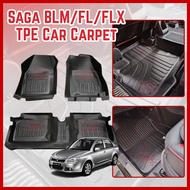 Saga BLM FL FLX Car MAGIC MAT 5D TPE Carpet Car Mat Karpet Kereta