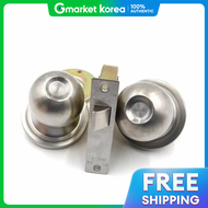 Iw17Zc87 Stairway /Passageway Round Handle Steel Door Lock for Entrance Doors