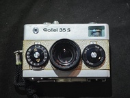 Rollei 35 S 祿來 35s 40/2.8 MADE BY Rollei SINGAPORE 新加坡 40mm 40 鏡片冇花少許發霉 對焦操作測光快門 功能全正常 送電試機  視窗清晰 少許