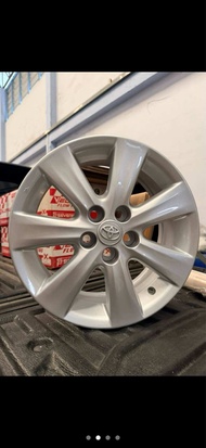 ล้อแม็กซ์ Toyota altis ขอบ15 5รู100 ราคาต่อวง ซื้อแยกวงได้