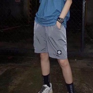 Yisheng กางเกงว่ายน้ำลายหินใส่ในฤดูร้อน,โลหะมาตรฐานเกาะเล็กกางเกงขาสั้นไนลอนมีสายรัดแขนห้าจุดสำหรับท