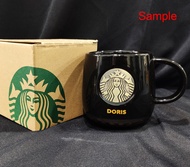 Starbucks Coffee Cup Ceramic Mug Classic Black 14oz/414ml [Malaysia Ready Stock]