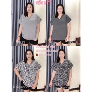 Plus Size V-Neck Shirt/M77