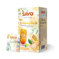 Warming SAVO Tea - Herbal Tea (Black Tea, Ginger, Chamomile, Orange Peel)