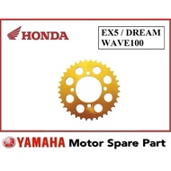 EX5 DREAM 415 WITH -132L 415 SPROCKET SET GOLD CHAIN WAVE100 EX5 CLASS C70 GBO YTZ5S YTZ5 YB4 YB5L Y