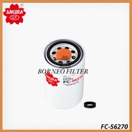 FC-56270 Sakura Fuel Filter 600-319-3750 J8620750 SFF3750 FF5488 BF7815 6003193750 WK930/6 WK930/6x 