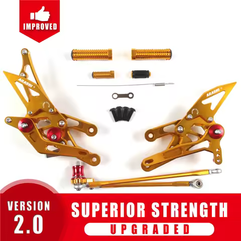 Arashi 1 Set Footrest For HONDA CBR1000RR 2004 - 2020 CNC Adjustable Rearsets Foot Peg CBR1000 CBR 1