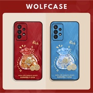 Samsung A13 - A23 - A33 5G - A53 5G - A73 5G Case Lucky HorseCNY Phone Case