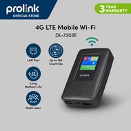 25Hrs battery! [Pocket Wi-Fi] Prolink DL-7203E 4G LTE Mobile WiFi (Mifi travel router / Power Bank)