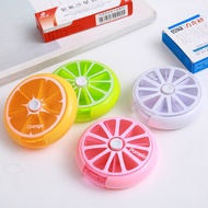 Portable Small Pill Box Sub-Packing 7 Days Medicine Box Portable 1 Week Pills Small Compartment Trav