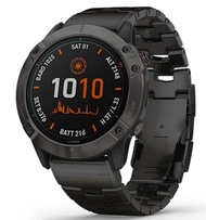 GARMIN GM-010-02157-5F FENIX 6X PRO SOLAR TITANIUM SMARTWATCH