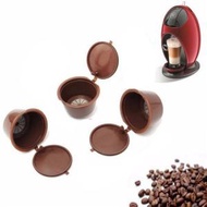 【3件裝】可重複使用的咖啡替代膠囊套裝 可填充濃縮咖啡 Dolce Gusto ®咖啡過濾器膠囊殼 環保先鋒#G889001111