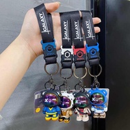 3D Fashion PVC Bears Key chain Car Doll Bag Pendant Accessories Liquid Oiled Bear Keychain