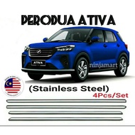 lining crome ativa 4pcs door moulding crome NEWS