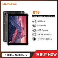 Oukitel RT9 4G Rugged Tablet 10.1" HD Display 24GB RAM 256GB Waterproof Tablet 11000mAh Battery Andr