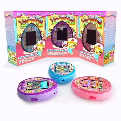 Hot Tamagotchi Toumapet Photograph Virtual Pet Machine Wechat Interaction Make Friends Usb Charging 