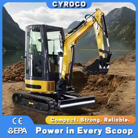 Mini Excavator 1 Ton 2 Ton Kubota Engine Customized EURO 5 Excavator Diesel Engine Crawler Excavator