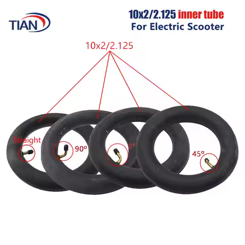 10inch 10x2/2.125 Inner Tube 10x2 Inner Camera 10x2.125 Inner Tire for Electric Scooter Balance Car 