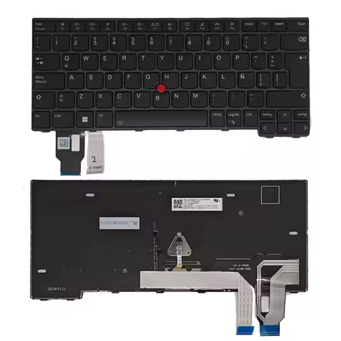 LA Keyboard For Lenovo ThinkPad T14 Gen3/4 L14 Gen 3 Gen 4/P14S Gen 3 5N21D68197 5N21D68271 backligh
