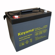 M-8/ KOYAMADeep Circulation Sealed Lead-Acid Battery DC85-12 12V85AH Electric Wheelchair Battery IEW9