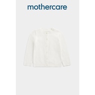 เสื้อคาดิแกนเด็กผู้หญิง Mothercare White Cardigan EA820