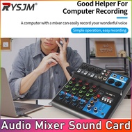 Sound Mixer Audio Mixer Amplifier Mixer Professional Mixer 5-Channel Mixing Console And Aux Paths Pl