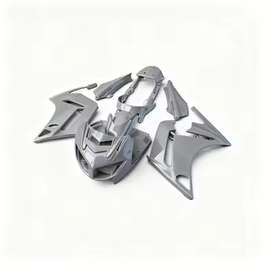 Custom Body Full fairing For YAMAHA FJR1300 2001 2004 2006 Motorcycle Silvery Cowling FJR 1300 2002 