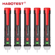HABOTEST 5PCS HT85 Non-Contact AC Voltage Detector NCV 70~1000V 50/60Hz Power LED Flashlight Illumin