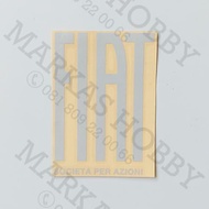 Fiat Silver Sticker