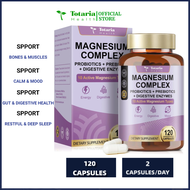 [READY STOCK] Totaria Magnesium Complex 10-in-1 with 100B CFU Probiotics & Digestive Enzymes - High 