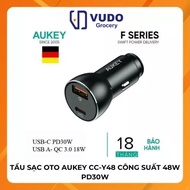 OTO AUKEY CC-Y48 CHARGER 48W PD30W GENUINE PRODUCT