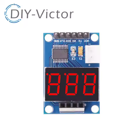 Diymore HC-SR04P/SR04 Ultrasonic Sensor HC-SR04 Measuring Distance Sensor LED Display Module for Ard