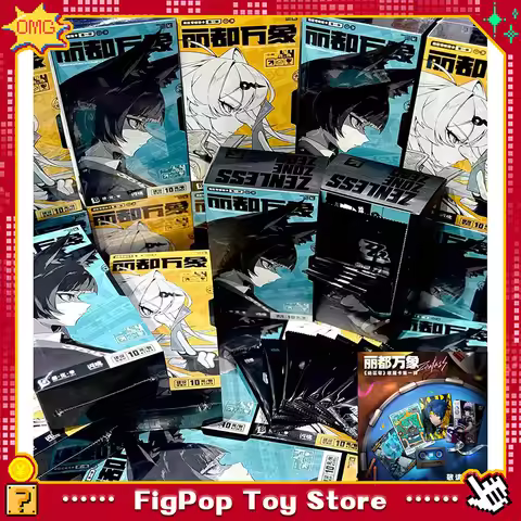 New Genuine Zenless Zone Zero Collection Card Vol.1 Lido Vientiane Game Anime Collection Cards Tradi