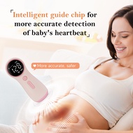 Eovuox Fetal Doppler Baby Heartbeat Monitor, LCD Digital Fetal Heart Rate Detector for Pregnancy Pre