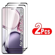 2-1Pcs 9H Tempered Glass Curved Screen Protectors for Honor X9c 5G Protective Glass on Honor X60 Pro