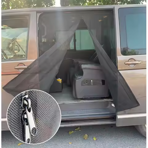 FOR VW T5 T6 SLIDING DOOR MAGNETIC INSECT MOSQUITO FLY SCREEN NET CAMPER