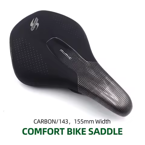 Lightweight carbon fiber saddle Road mountain Bike Saddle 143 155 for Men Women Triathlon Tt Saddle 