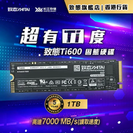 致態 - Ti600 1TB SSD(7000MB/s) NVMe2.0 PCIe Gen4x4 M.2 2280 | 內置SSD 固態硬碟