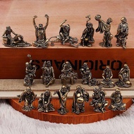 Bradha statue dragon vowhu Arhat pendulum Chinese Creative Desktop Crafts Decoration Gift Brass 18 a