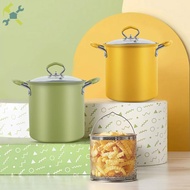 Deep Fryer Pot with Strainer Basket Stainless Steel Deep Fryer Pan with Handle Heat Resistant Deep F