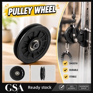 75mm 105mm Nylon Pulley Wheel With Bearing Gym Cable Pulley for Strength Training Fitness Machine