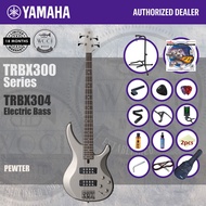 Yamaha TRBX304 PT Electric Bass Guitar - Pewter