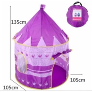 TENDA Children's Castle tent, Children's camping tent, kids toodler baby child camp castle toy palac